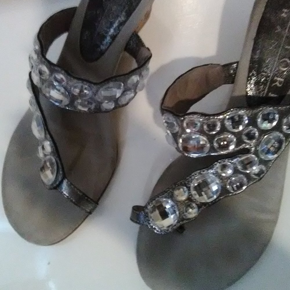 New York Transit Wedge Sandal